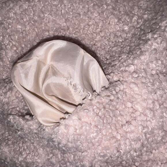 Knox Rose Women's XXL Teddy Sherpa Boucle Trucker Jacket Oatmeal - Picture 8 of 16